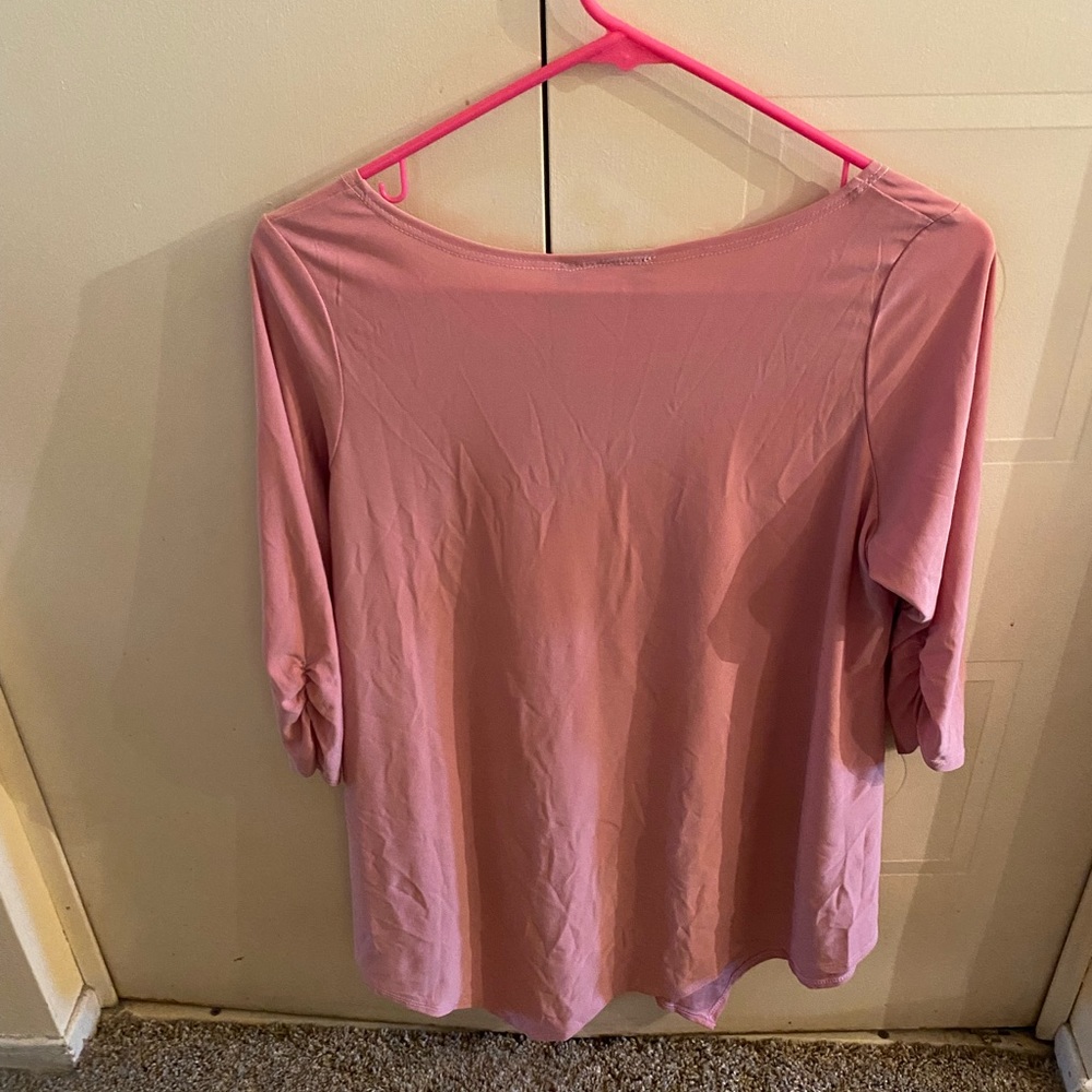 Pink blouse